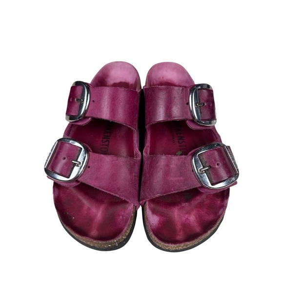 Birkenstock Shoes - Birkenstock Arizona Big Buckle Festival Fuchsia Oiled Exquisite Nar EU 36 - US 5